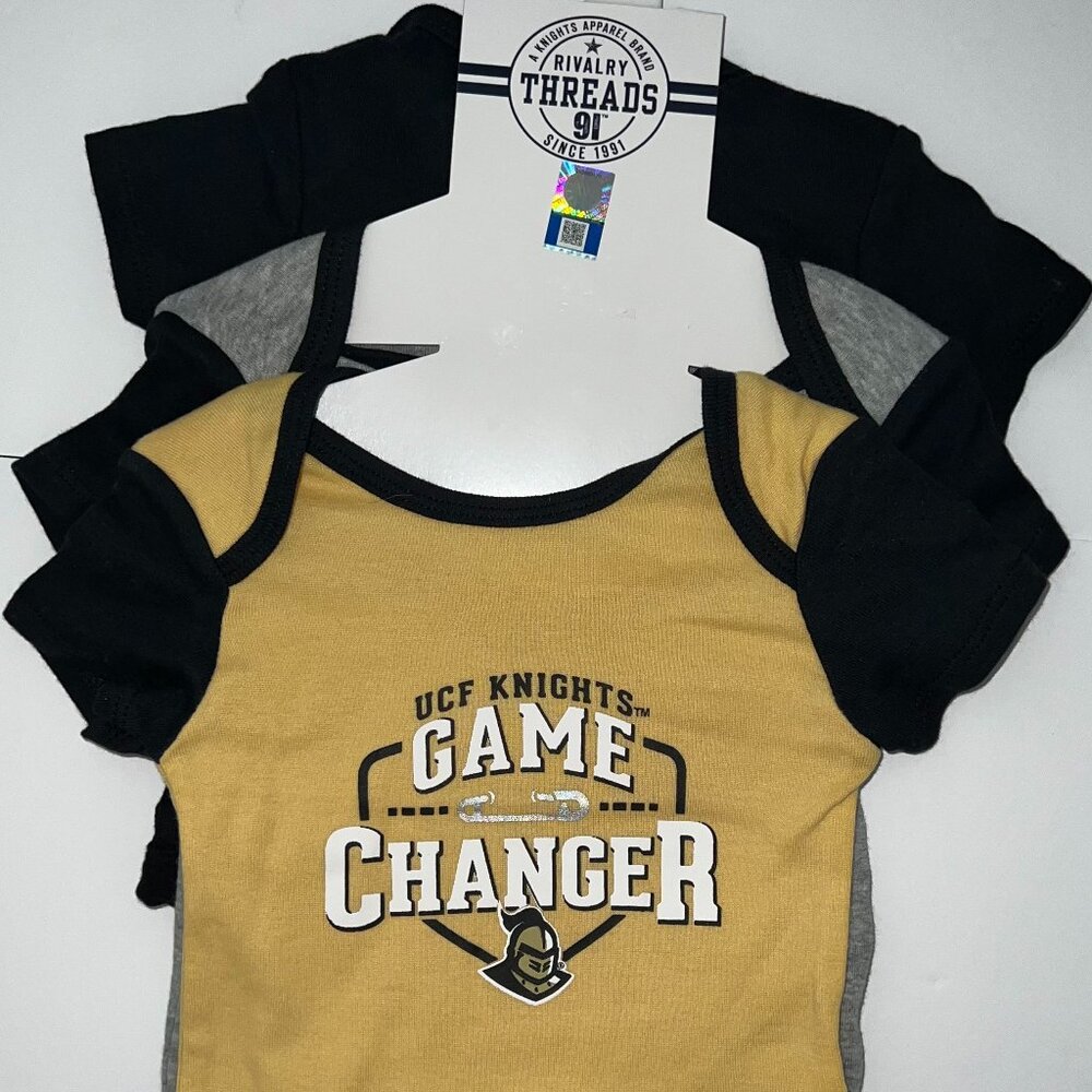 UCF Onesies 6-9 months NWT
